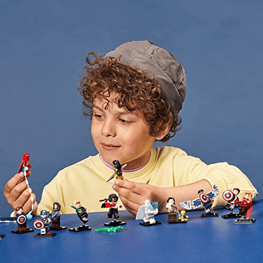 LEGO Minifiguras Marvel Studios 71031 Kit de construcción; un regalo impresionante para los fanáticos de los juguetes de construcción de superhéroes; Nuevo 2021 (1 de 12 para coleccionar)