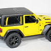 KiNSMART 2018 Jeep Wrangler Rudicon Hard Top Yellow 5 