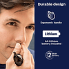 Philips Norelco Nose Trimmer 5000, para nariz, orejas, cejas, negro y plateado, NT5600/42