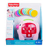 Fisher-Price Laugh & Learn Count & Rumble Piggy Bank, juguete de actividad musical con divertidos movimientos y canciones educativas para bebés y niños pequeños de 6 a 36 meses