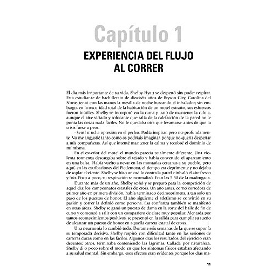 Fluir (flow) en los corredores (Spanish Edition)