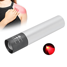 Luz de terapia roja infrarroja, lámpara de terapia infrarroja portátil Máquina de dispositivo de terapia de luz roja para aliviar el dolor Relajación muscular