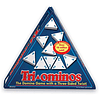 Tri-Ominos - Edición de viaje con azulejos de juego livianos de Pressman Games Blue, 5