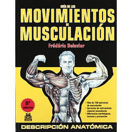 Guia de los movimientos de musculacion. Descripción anatómica