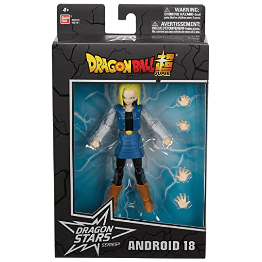 Dragon Ball Super – Dragon Stars Androide 18 Figura (Serie 12)