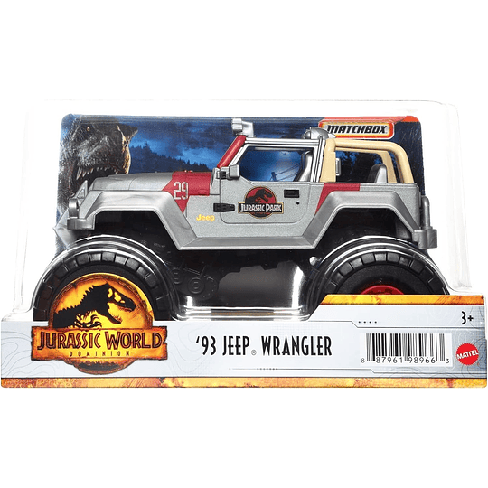 Camioneta Jeep Wrangler De Jurassic World