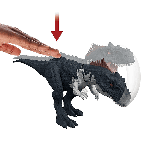 Jurassic World Dominion Roar Strikers Rajasaurus 30cms