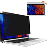 Protector de pantalla con filtro privacidad para laptop de 15.6 pulgadas de 16:9, con filtro de luz azul