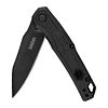 Kshuse de bolsillo táctico plegable de Kershaw Appa, abertura de SpeedSafe, cuchilla negra de 2.75 pulgadas y mango de mango y filtro, cuchilla de acero de 3.25 