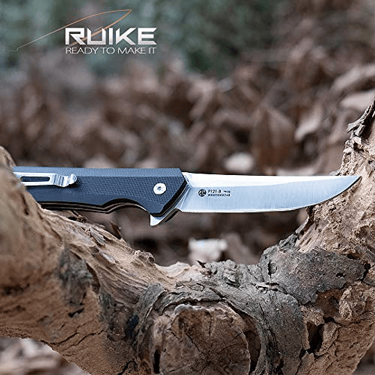 Ruike plegable Knive, Black, G10 (P121-B)