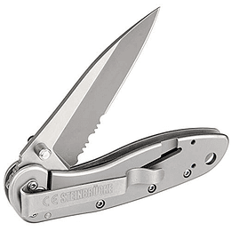 Motovecor de bolsillo Fije de bolsillo para hombres con clip - cuchillos de bolsillo plegables de servicio pesado, cuchilla con recubrimiento con titanio de acero inoxidable de 3.4 ""