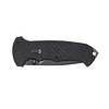 Gerber Gear 06 Cuchillo de bolsillo rápido - cuchillo plegable de tanto de borde serrado con abertura rápida de una mano - Negro
