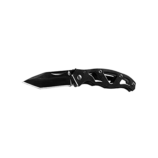 Gerber Gear 31-001729n paraframe mini cuchillo, cuchillo tanto, cuchillo de bolsillo pequeño, EDC, negro