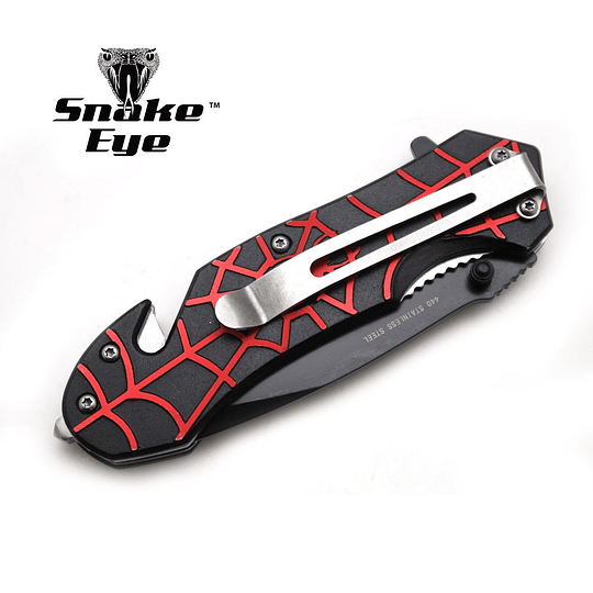 Snake Eye Tactical Spider Diseño de red de bolsillo plegable