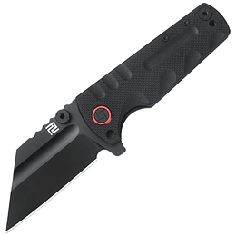 Artisancutlery Tactical Knife proponente (1820p) D2 ACERO NEGRO PVD HOJA NEGRA NIGURA NIGUA DE Cuchillo plegable EDC Cuchillo EDC