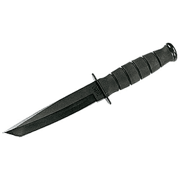 Ka-Bar 5054, Corto de combate/cuchillo de utilidad, tanto, negro, medio