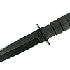 Ka-Bar 5054, Corto de combate/cuchillo de utilidad, tanto, negro, medio