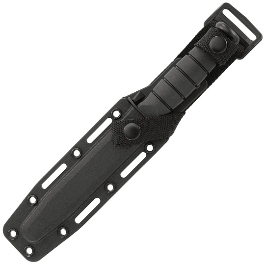 Ka-Bar 5054, Corto de combate/cuchillo de utilidad, tanto, negro, medio