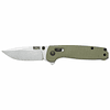 CAZA SOG High Carbon Steel Ambidextro Carry EDC 2.95 'Hoja afilada Terminus XR OD Cuchillo plegable verde