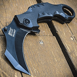 8 "Spring Asistido G'Store Abierto de bolsillo plegable Karambit Claw Combat Tactical