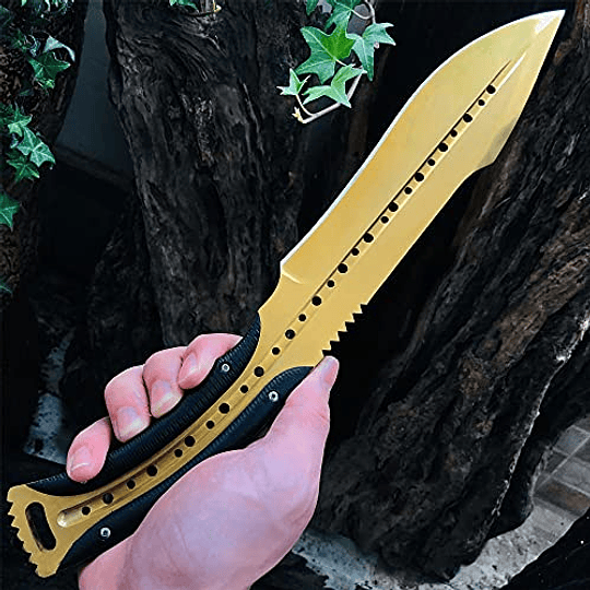 Aulakniv recolecte un diseño táctico perfecto de blade fijo de espada fija personalizada D2 12.5 