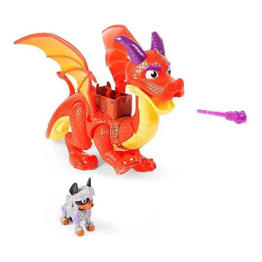 Paw Patrol Rescue Knights Sparks The Dragon With Garra