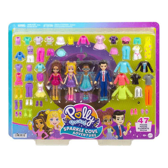 Polly Pocket Accesorios Set De Modas Bahia Magica