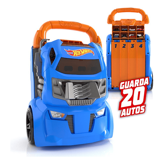 Hot Wheels Guarda Autos Lanzador Hwcc14 (no Incluye Autos)