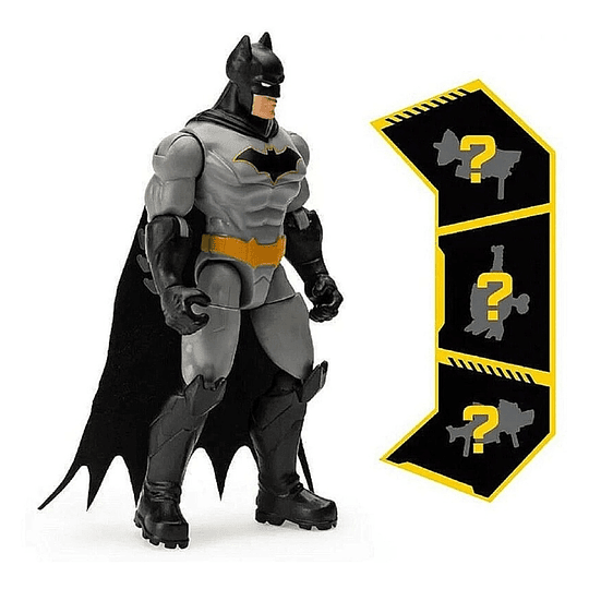 Batman Figura 10 Cm Altura Con 3 Accesorios Sorpresa