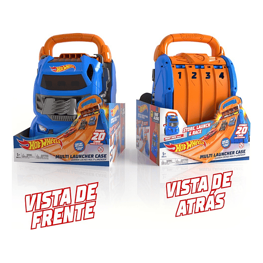 Hot Wheels Guarda Autos Lanzador Hwcc14 (no Incluye Autos)