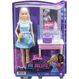 Barbie Muñeca Modelo Big City Big Dreams Malibu Backtage