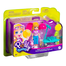 Polly Pocket Conjunto Actividades De Verano Modelo Scooter