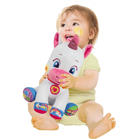 Baby Clementoni Baby Unicornio Canta Y Se Ilumina Clem55262