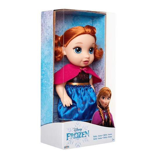 Muñeca Disney Princesa Frozen Modelo Bebe Anna