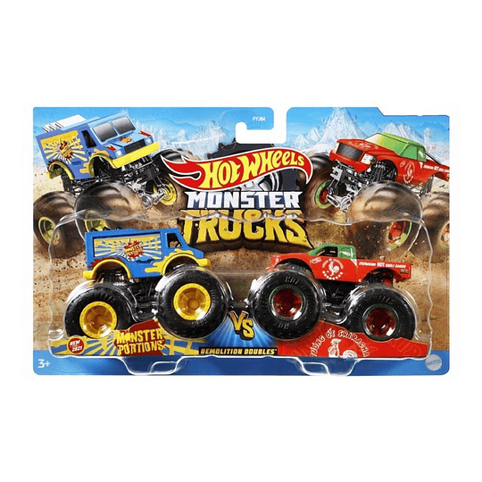 Monster Truck Hot Wheels Monster Portions Vs Tuong Ot