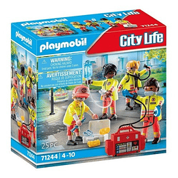 Playmobil City Life Equipo Medico Pm71244