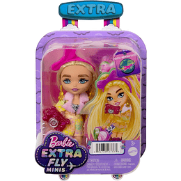 Barbie Muñeca Extra Fly Minis Viaje Con Moda Safari Hpt56