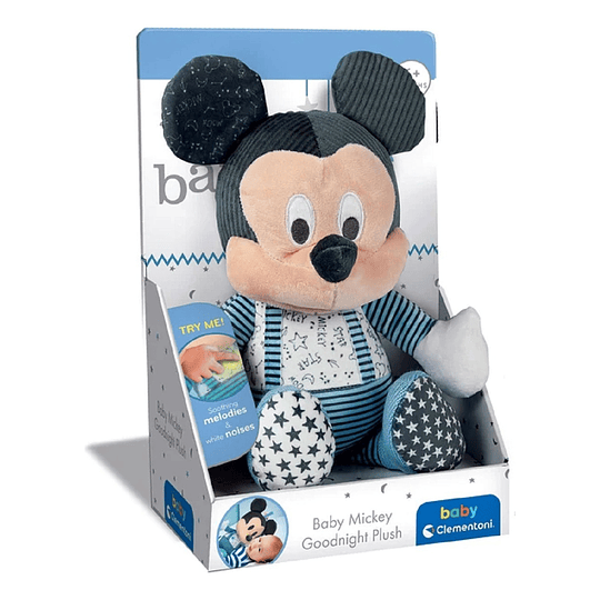 Clementoni Disney Baby Mickey Goodnight Peluche Clem17394