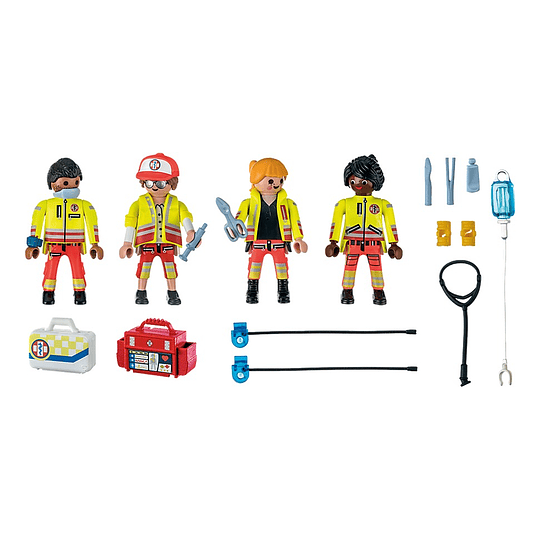 Playmobil City Life Equipo Medico Pm71244