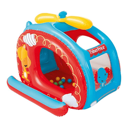 Helicoptero Fisher Price Centro De Juegos Inflable