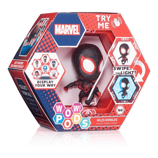 Wow Pods Figura Miles Morales Coleccionable Interactiva