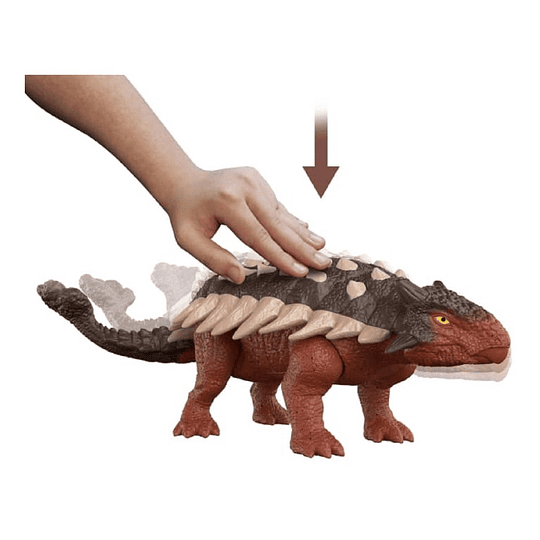 Jurassic World Dominion Ankylosaurus Ruge Y Ataca