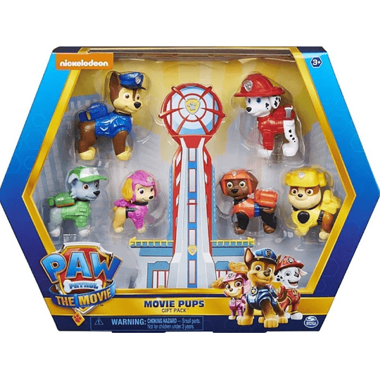 Paw Patrol The Movie Patrulla Canina Movie Set Con Figuras