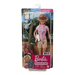 Barbie Muñeca Modelo Barbie Profesiones Zoologa