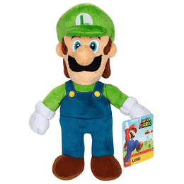 Mario Bros Peluche Modelo Luigi 22 Cm Altura Original