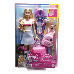 Barbie Muñeca Malibu Viajera Hjy18