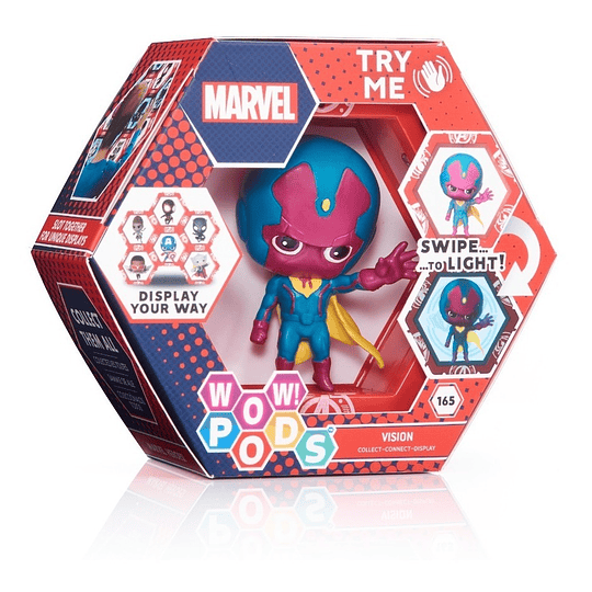 Wow Pods Marvel Figura Vision Coleccionable Interactiva