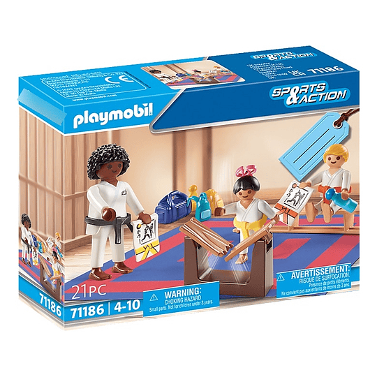 Playmobil Sports Set De Regalo De Clase De Karate Pm71186