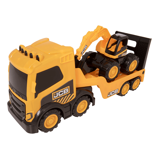 Tz Camion Mega Transportador Con Excavadora Tm1417586