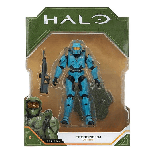 Figura Halo 10 Cm Modelo Frederic-104 (infinite) Serie 4